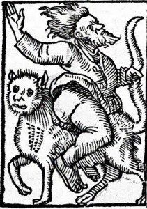 Witch_Riding_a_Cat_Woodcut