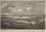 Lithograph of Gloucester Ma by Lane Pendleton circa 1836