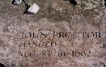 Salem Witch Trials Memorial - John Proctor 