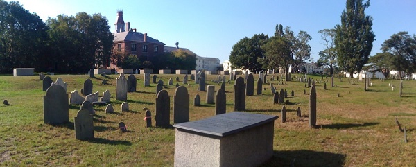 The Howard Street Cemetery, Salem, Mass, circa 2012. Photo Credit: Rebecca Brooks