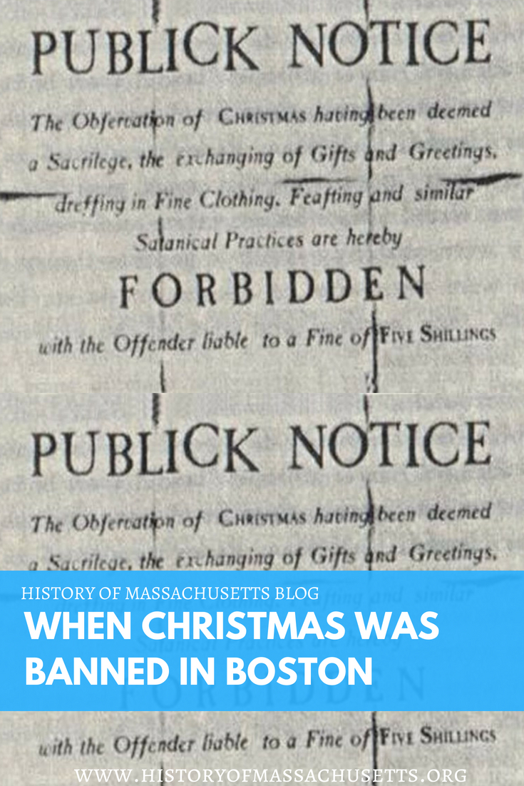 When Christmas Was Banned in Boston