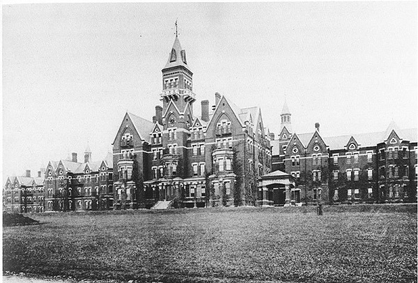 Danvers State Hospital in Danvers, Mass circa 1893