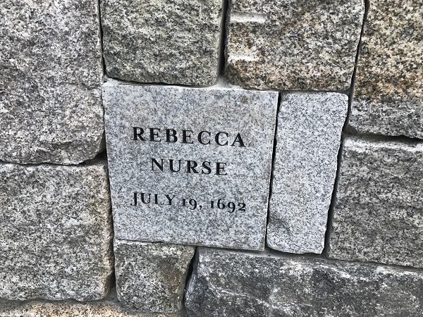 Rebecca Nurse's Memorial Marker, Proctor's Ledge Memorial, Salem, Mass