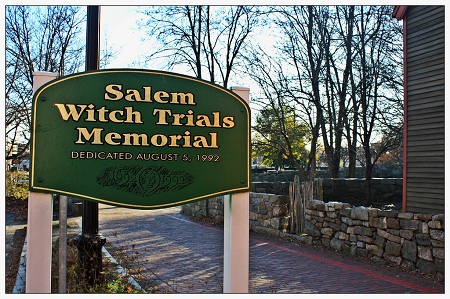 Salem Witch Trials Memorial, Salem, Mass