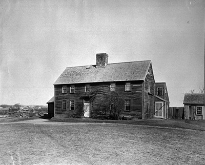 George Jacobs House, Danvers, Mass, photographed by Frank Cousins, circa 1891 