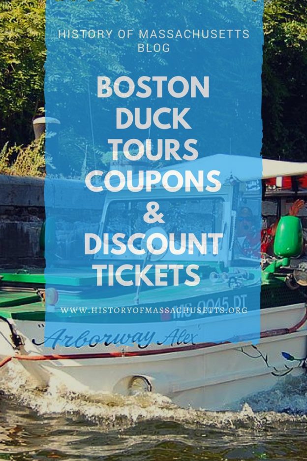 Boston Duck Tours Coupons & Discount Tickets History of