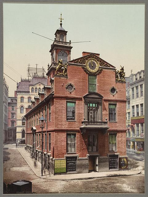 Old State House, Boston, Mass, circa 1900