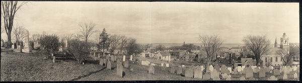 Burial Hill, Plymouth, Mass, circa 1910