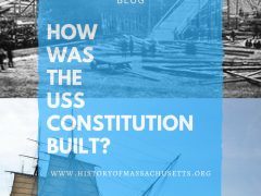 How was the USS Constitution built?