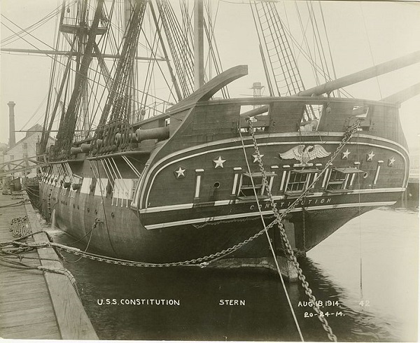 uss constitution cross section