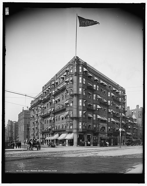 Copley Square Hotel, Boston, Mass, circa 1909