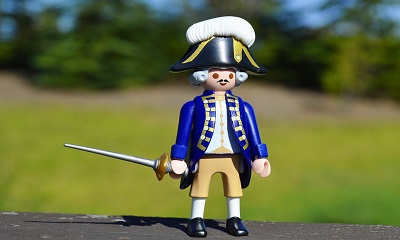 21PCS American Revolutionary War Mini Figure Building Block UK Soldier Army Toys 