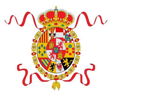 Flag of the House of Bourbon in Spain , 1760-1785