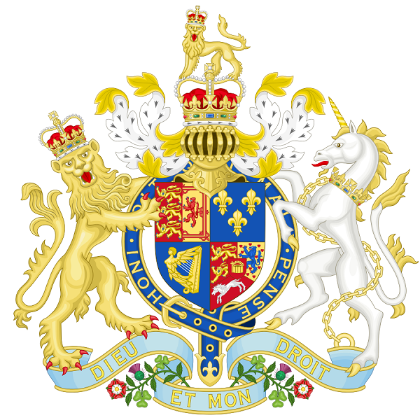 Coat of Arms of Great Britain, 1714-1801