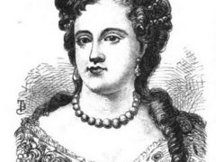 Queen Anne, illustration published in The Border Wars of New England, circa 1897