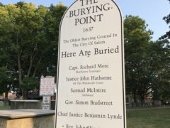 Old Burying Point Cemetery, Salem, Mass