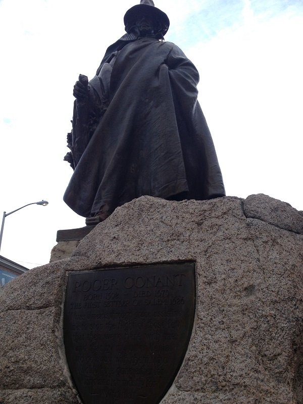 Roger Conant Statue in Salem, Mass