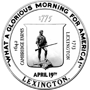 Official seal of Lexington, Mass