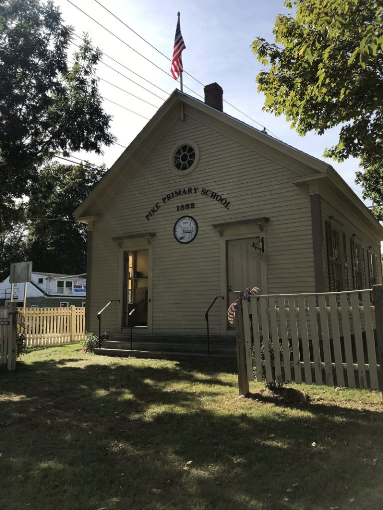 Pike Schoolhouse, Salisbury, Mass, circa 2019