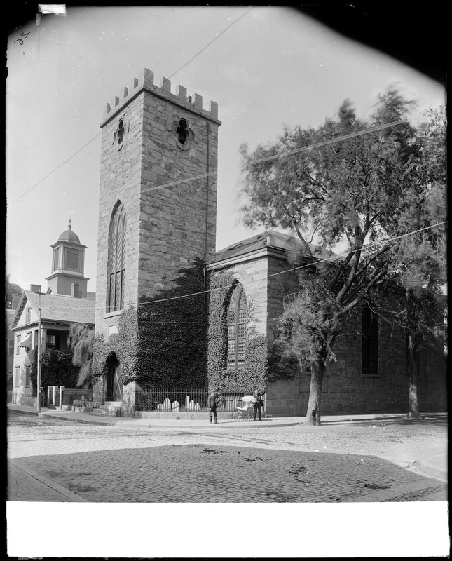 Saint Peter's Church, Salem, Mass, photo by Frank Cousins circa 1865-1914