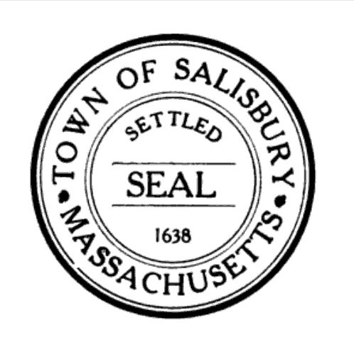 Town seal of Salisbury, Mass, published in the Vital Records of Salisbury, Massachusetts, in 1915