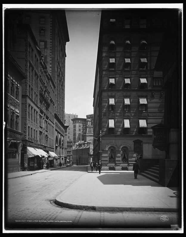 Boston's First Skyscraper: Ames Building - History of Massachusetts Blog