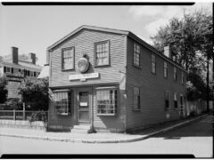 West India Goods Store, Derby Street & Palfrey Court, Salem, Ma. Photo by the Historic American Buildings Survey.