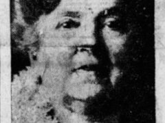 Katherine Tingley. Photo published in the Boston Traveler on July 11, 1929