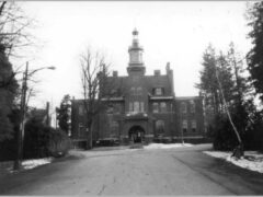 Administration Building, Tewksbury, Mass. Photo by Candace Jenkins, 1991, courtesy Secretary of the Commonwealth William Francis Galvin, Chairman, Massachusetts Historical Commission.