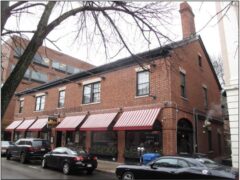 The Lyceum building, Salem, Mass, in 2017. Photo by Walter R Wheeler, 2017, courtesy Secretary of the Commonwealth William Francis Galvin, Chairman, Massachusetts Historical Commission.