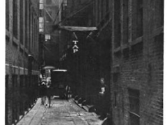 Williams Court, also known as Pi Alley, in Boston, Mass in 1920
