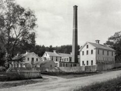 The Haywardville Rubber Works in 1890
